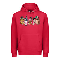 Cardinal senior 2023 graduation coffee cups Premium Hoodie - AdoDesignShop