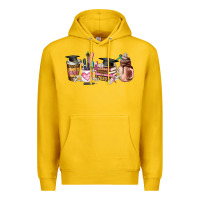 Lemon senior 2023 graduation coffee cups Premium Hoodie - AdoDesignShop