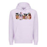 Lilac senior 2023 graduation coffee cups Premium Hoodie - AdoDesignShop