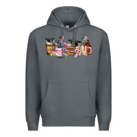 Rock senior 2023 graduation coffee cups Premium Hoodie - AdoDesignShop