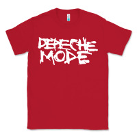 Red depeche mode Classic Tee - artisFamous