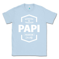 Dusty Blue Papi Genuine Classic Tee - artisFamous