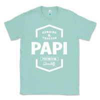 Seafoam Papi Genuine Classic Tee - artisFamous