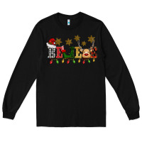 Black christmas believe Long Sleeve Tee - BarkalooDesign