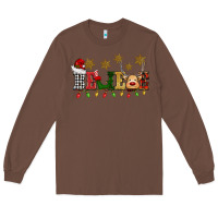 Chestnut christmas believe Long Sleeve Tee - BarkalooDesign