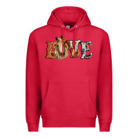 Cardinal love horse sunflower Premium Hoodie - RanaPortraitStore