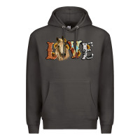 Smoke love horse sunflower Premium Hoodie - RanaPortraitStore