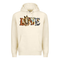Tofu love horse sunflower Premium Hoodie - RanaPortraitStore