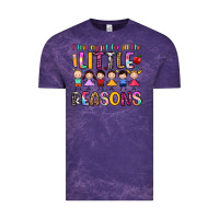 Cloud Purple i love my job for all the little reasons Vintage Tee - Artiststas