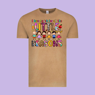 I Love My Job For All The Little Reasons Vintage Tee Designed By Artiststas