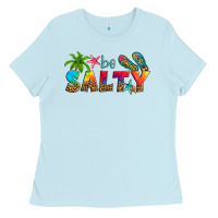 Baby Blue be salty Ladies Tee - Artiststas