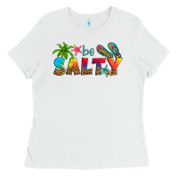 White be salty Ladies Tee - Artiststas