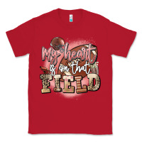 Red my heart is on that field Classic Tee - FaDigitalArtStudio