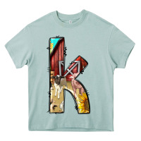 Arona farm life alphabet lowercase letters k Heavy Core Tee - BundleAndBundleShop