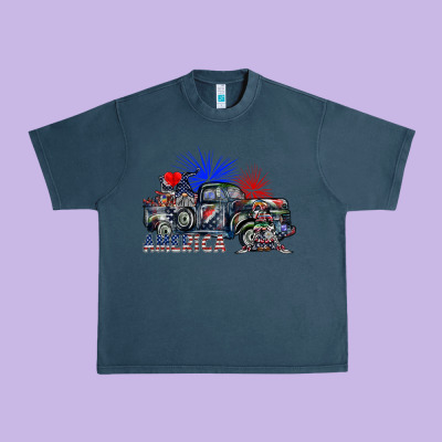 America Urban Heavy Tee Designed By Sublimationcraftshop