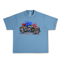 Pebble Blue america Urban Heavy Tee - SublimationCraftShop