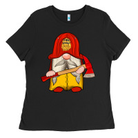 Black firefighter gnomes Ladies Tee - Artiststas