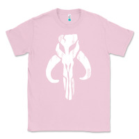 Bubblegum Pink mandorian skull Classic Tee - artisFamous