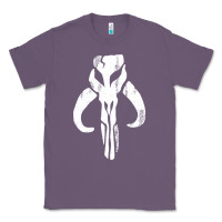 Lavender mandorian skull Classic Tee - artisFamous