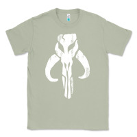 Matcha mandorian skull Classic Tee - artisFamous