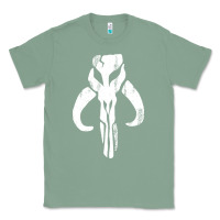 Sage mandorian skull Classic Tee - artisFamous