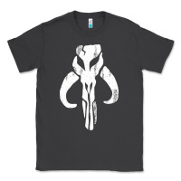 Smoke mandorian skull Classic Tee - artisFamous