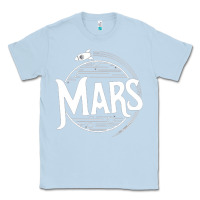 Dusty Blue mars Classic Tee - artisFamous