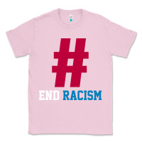 Bubblegum Pink Basic End Racism Resist - Anti Trump Gift Political Classic Tee - artisFamous