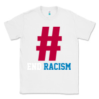 White Basic End Racism Resist - Anti Trump Gift Political Classic Tee - artisFamous