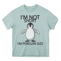 Arona I'm Not Short I'm Penguin Size Heavy Core Tee - Bettercallsaul