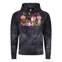 Cloud Black boss lady coffee cups Vintage Hoodie - AdoDesignShop