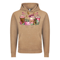 Vintage Coffee boss lady coffee cups Vintage Hoodie - AdoDesignShop