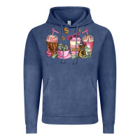 Vintage Denim boss lady coffee cups Vintage Hoodie - AdoDesignShop