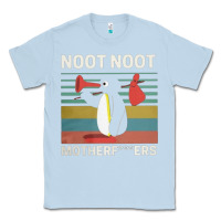 Dusty Blue noot penguin Classic Tee - artisFamous