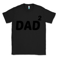 Black dad squared Classic Tee - artisFamous