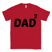 Red dad squared Classic Tee - artisFamous