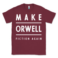 Burgundy Basic Orwell 1984 - Anti Trump Gift Political Classic Tee - artisFamous