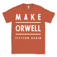 Copper Basic Orwell 1984 - Anti Trump Gift Political Classic Tee - artisFamous