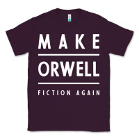 Plum Basic Orwell 1984 - Anti Trump Gift Political Classic Tee - artisFamous