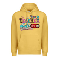 Antique Gold teacher mode off Premium Hoodie - AdoDesignShop