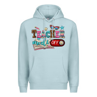 Blue Mist teacher mode off Premium Hoodie - AdoDesignShop