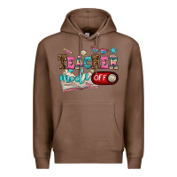 Chestnut teacher mode off Premium Hoodie - AdoDesignShop