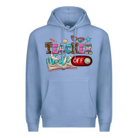 Colony Blue teacher mode off Premium Hoodie - AdoDesignShop