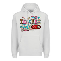 Dove Grey teacher mode off Premium Hoodie - AdoDesignShop