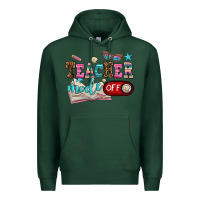 Sports Green teacher mode off Premium Hoodie - AdoDesignShop