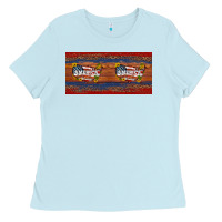 Baby Blue usa map 15oz mug Ladies Tee - Artiststas