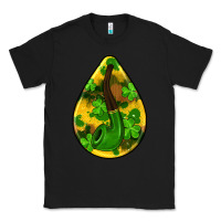 Black st.patrick's teardrop earrings Classic Tee - FaDigitalArtStudio