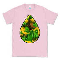 Bubblegum Pink st.patrick's teardrop earrings Classic Tee - FaDigitalArtStudio