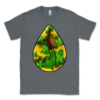 Charcoal Heather st.patrick's teardrop earrings Classic Tee - FaDigitalArtStudio