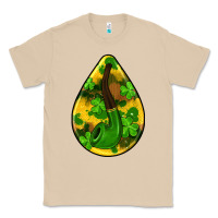Mushroom st.patrick's teardrop earrings Classic Tee - FaDigitalArtStudio